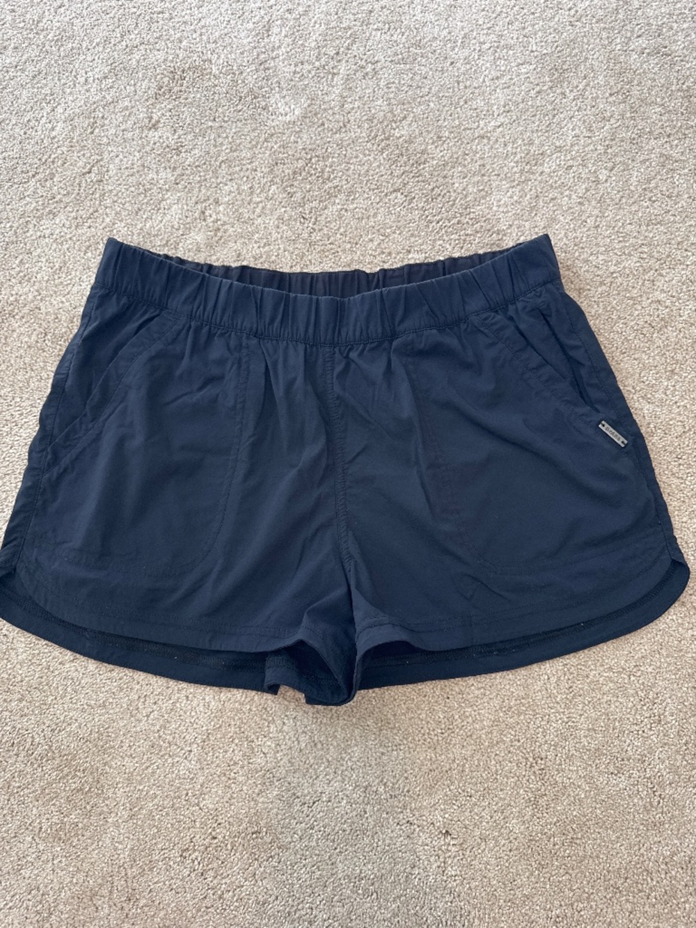 Black Prana shorts with pockets
